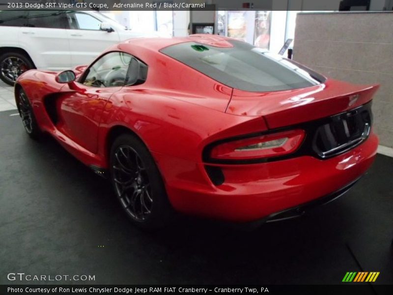  2013 SRT Viper GTS Coupe Adrenaline Red