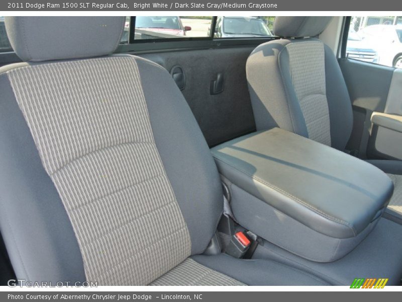 Bright White / Dark Slate Gray/Medium Graystone 2011 Dodge Ram 1500 SLT Regular Cab