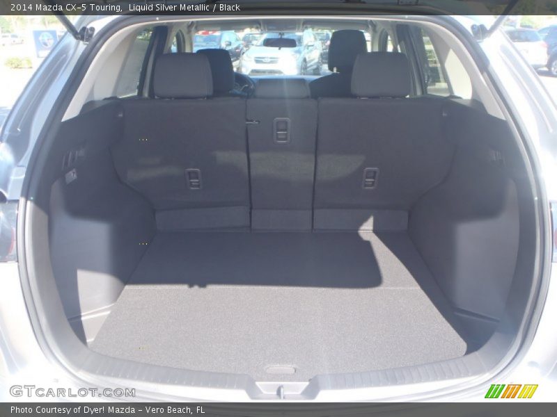 Liquid Silver Metallic / Black 2014 Mazda CX-5 Touring