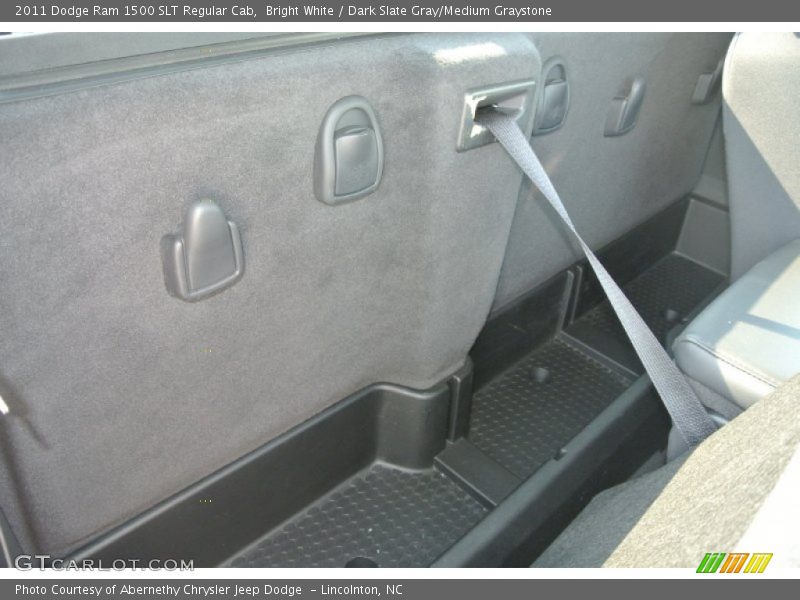 Bright White / Dark Slate Gray/Medium Graystone 2011 Dodge Ram 1500 SLT Regular Cab