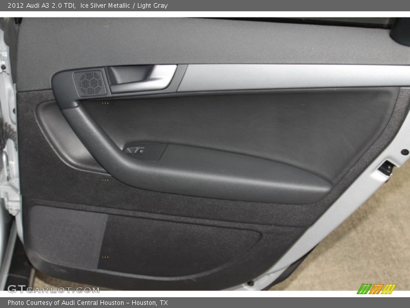 Ice Silver Metallic / Light Gray 2012 Audi A3 2.0 TDI