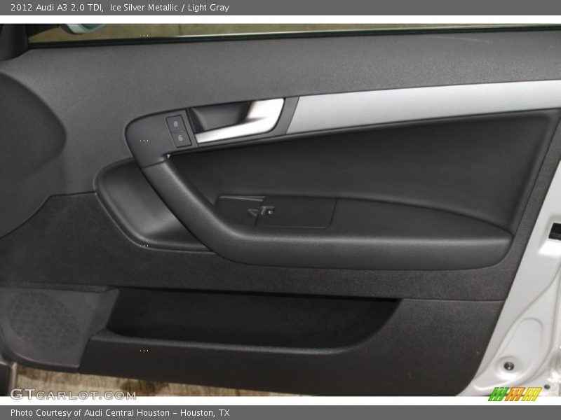 Ice Silver Metallic / Light Gray 2012 Audi A3 2.0 TDI