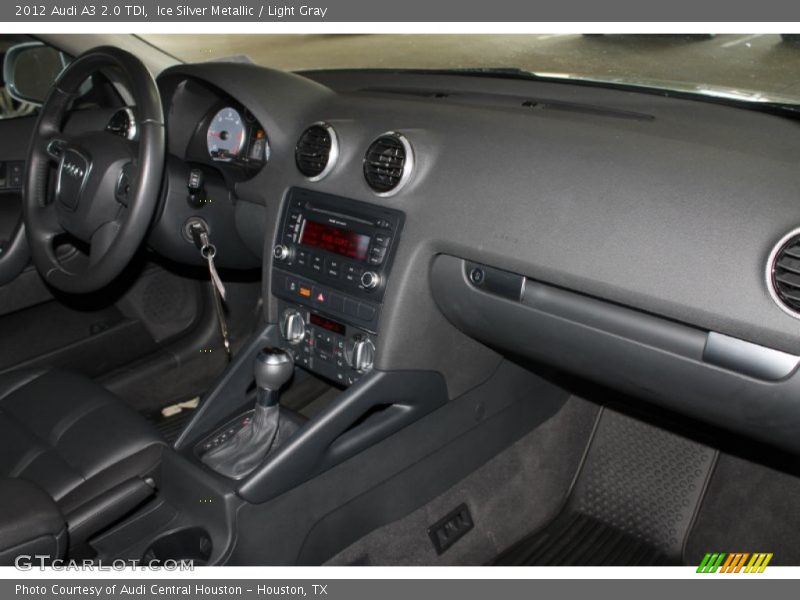 Ice Silver Metallic / Light Gray 2012 Audi A3 2.0 TDI