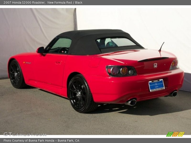 New Formula Red / Black 2007 Honda S2000 Roadster