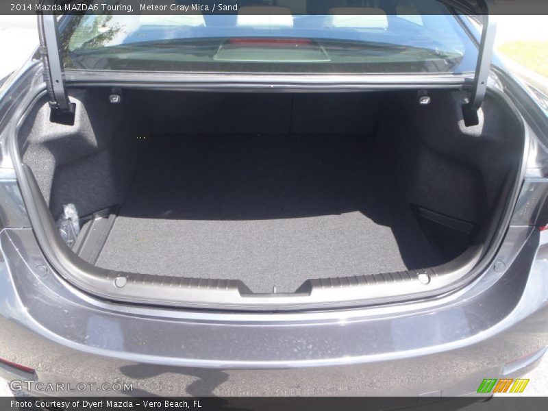 Meteor Gray Mica / Sand 2014 Mazda MAZDA6 Touring