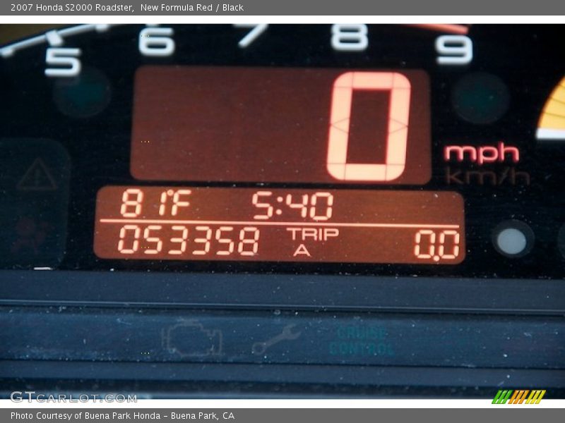 New Formula Red / Black 2007 Honda S2000 Roadster