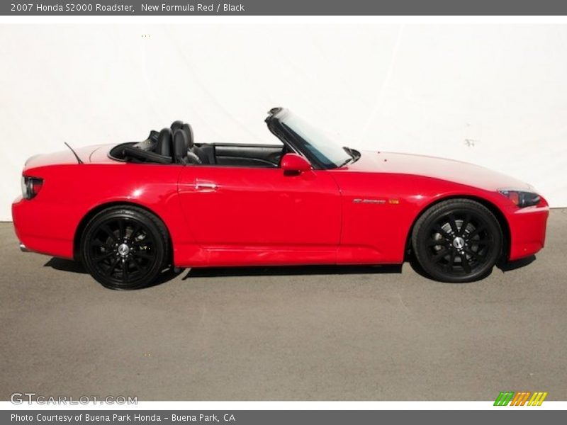 New Formula Red / Black 2007 Honda S2000 Roadster