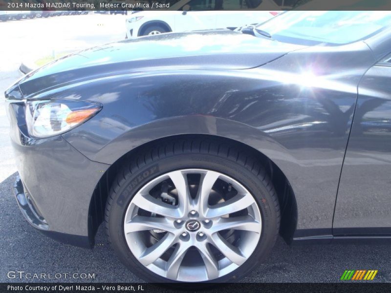 Meteor Gray Mica / Sand 2014 Mazda MAZDA6 Touring