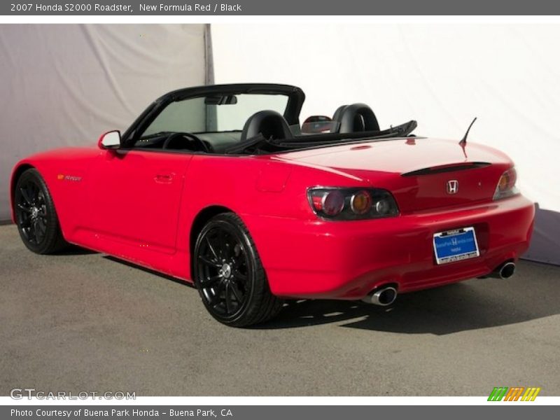 New Formula Red / Black 2007 Honda S2000 Roadster