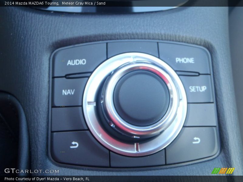 Meteor Gray Mica / Sand 2014 Mazda MAZDA6 Touring