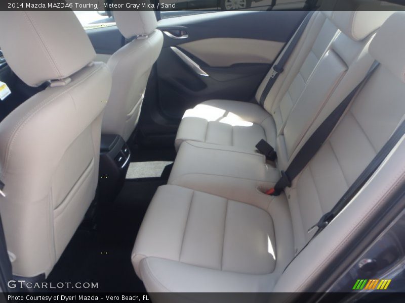 Meteor Gray Mica / Sand 2014 Mazda MAZDA6 Touring