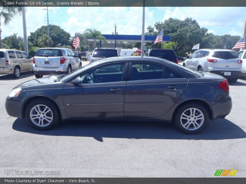 Granite Metallic / Ebony 2006 Pontiac G6 V6 Sedan