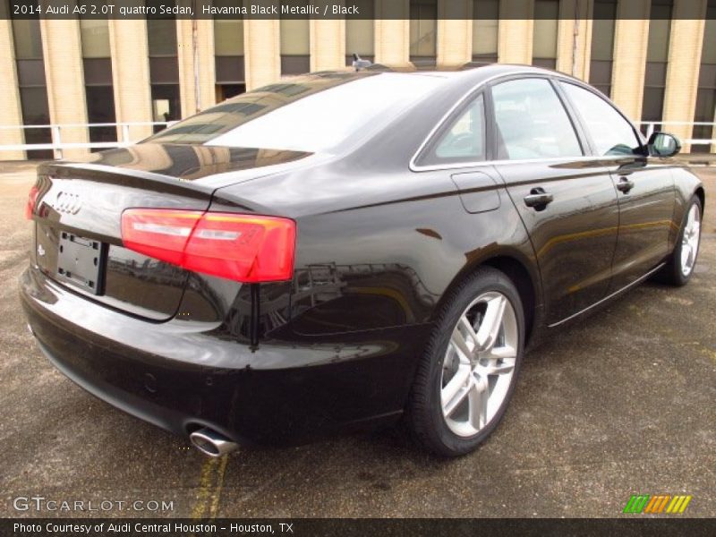 Havanna Black Metallic / Black 2014 Audi A6 2.0T quattro Sedan