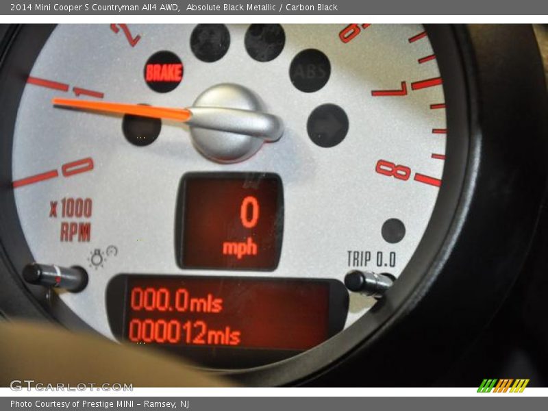 Absolute Black Metallic / Carbon Black 2014 Mini Cooper S Countryman All4 AWD
