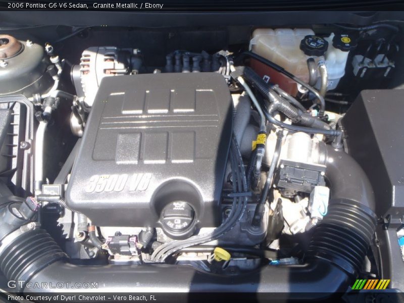 Granite Metallic / Ebony 2006 Pontiac G6 V6 Sedan