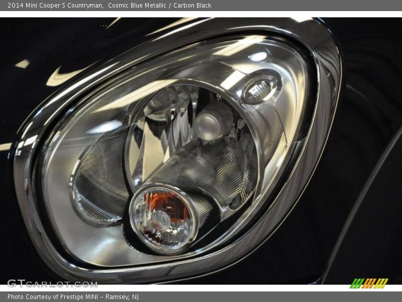 Cosmic Blue Metallic / Carbon Black 2014 Mini Cooper S Countryman
