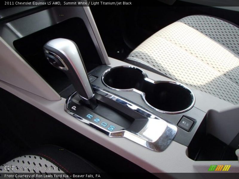 Summit White / Light Titanium/Jet Black 2011 Chevrolet Equinox LS AWD