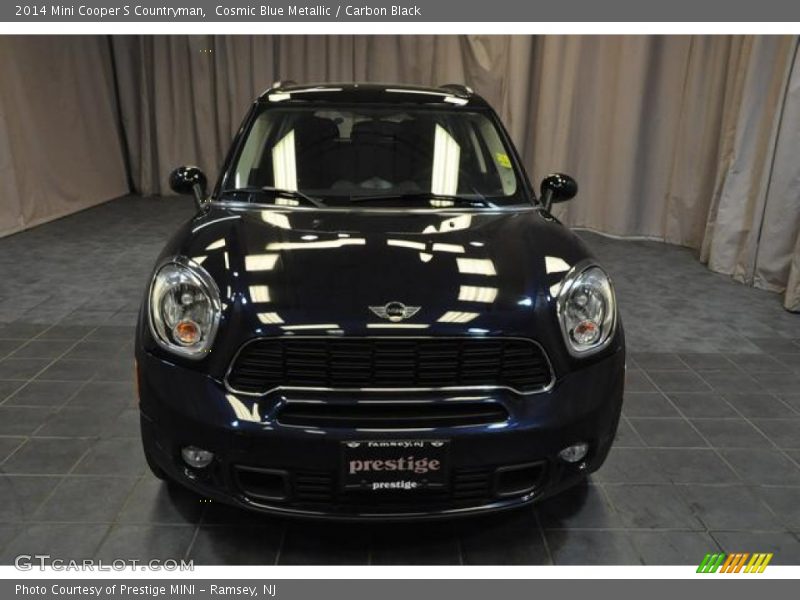 Cosmic Blue Metallic / Carbon Black 2014 Mini Cooper S Countryman