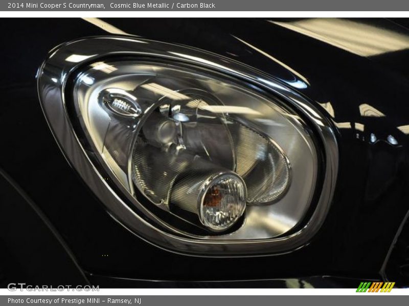 Cosmic Blue Metallic / Carbon Black 2014 Mini Cooper S Countryman