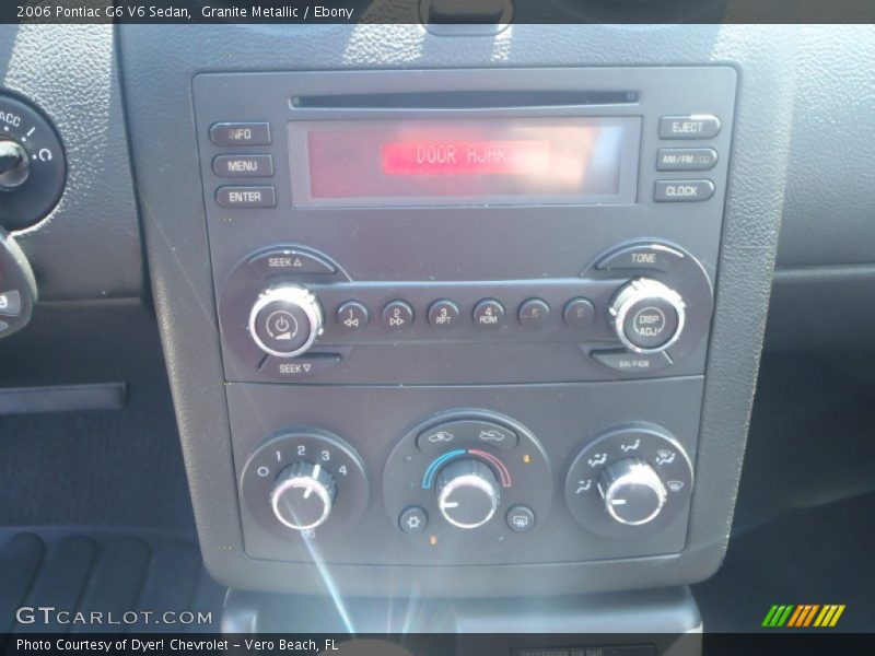 Granite Metallic / Ebony 2006 Pontiac G6 V6 Sedan