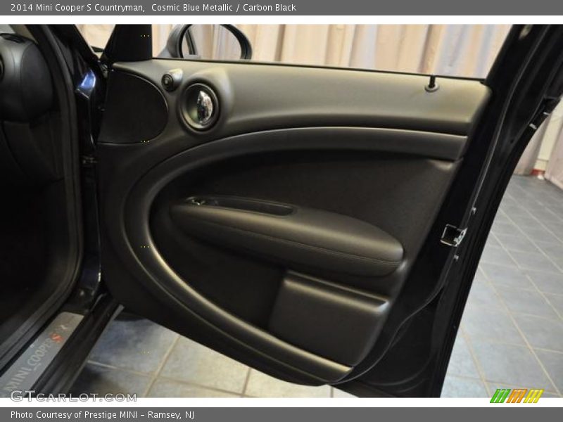 Cosmic Blue Metallic / Carbon Black 2014 Mini Cooper S Countryman