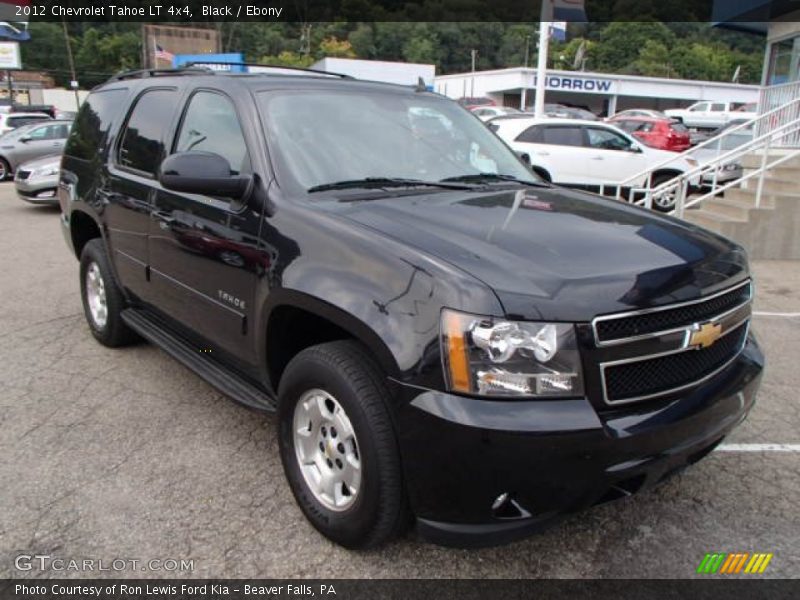 Black / Ebony 2012 Chevrolet Tahoe LT 4x4