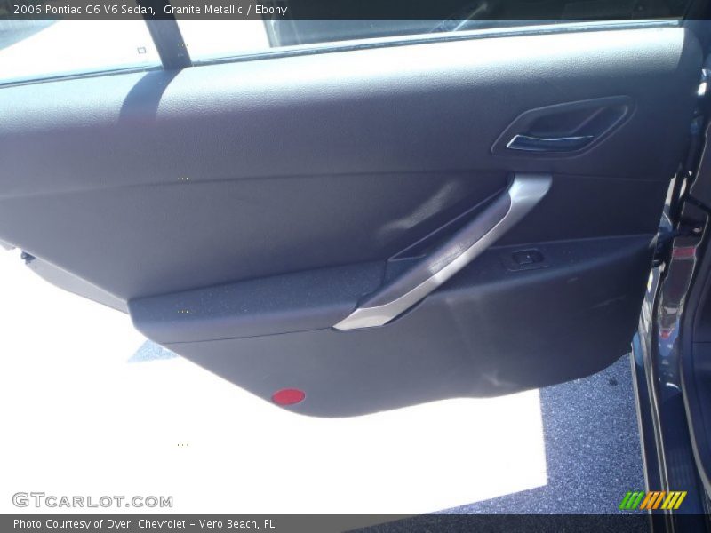Granite Metallic / Ebony 2006 Pontiac G6 V6 Sedan