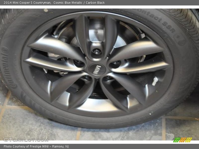 Cosmic Blue Metallic / Carbon Black 2014 Mini Cooper S Countryman