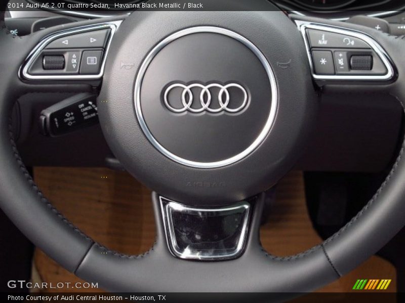 Havanna Black Metallic / Black 2014 Audi A6 2.0T quattro Sedan