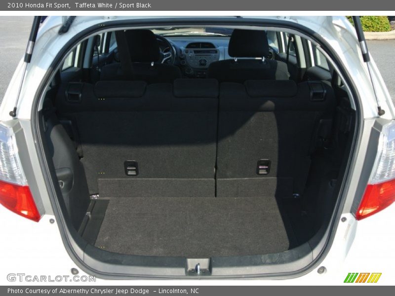 Taffeta White / Sport Black 2010 Honda Fit Sport