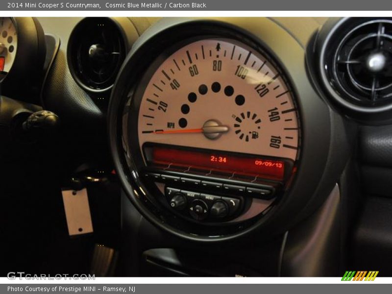 Cosmic Blue Metallic / Carbon Black 2014 Mini Cooper S Countryman