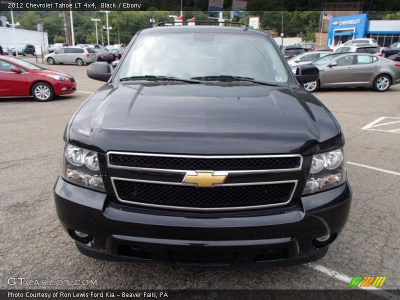 Black / Ebony 2012 Chevrolet Tahoe LT 4x4