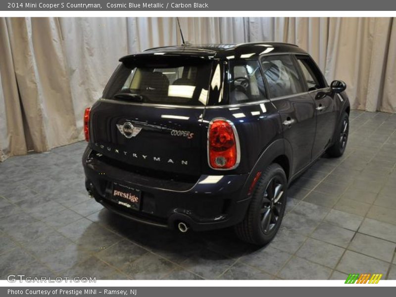 Cosmic Blue Metallic / Carbon Black 2014 Mini Cooper S Countryman