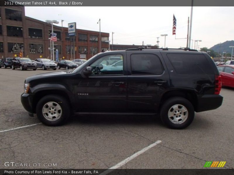 Black / Ebony 2012 Chevrolet Tahoe LT 4x4