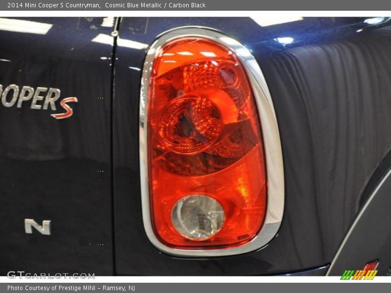 Cosmic Blue Metallic / Carbon Black 2014 Mini Cooper S Countryman