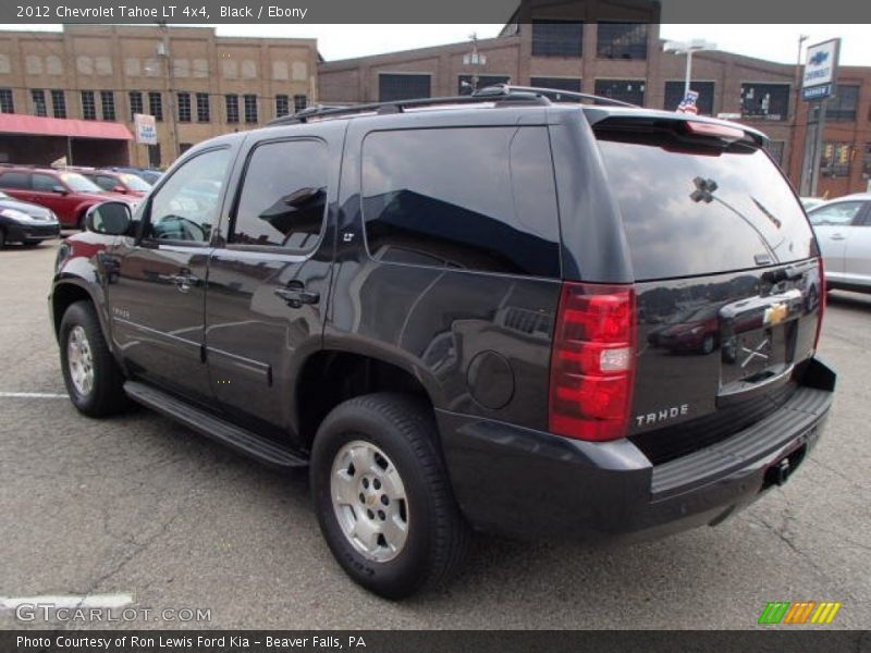 Black / Ebony 2012 Chevrolet Tahoe LT 4x4