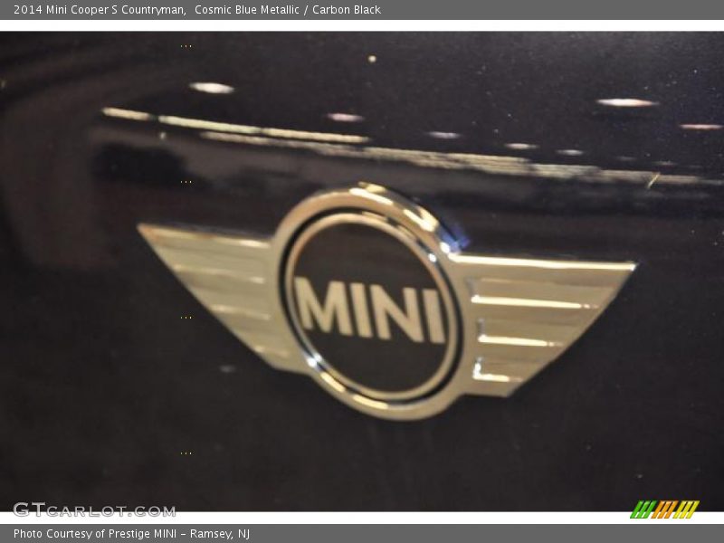 Cosmic Blue Metallic / Carbon Black 2014 Mini Cooper S Countryman