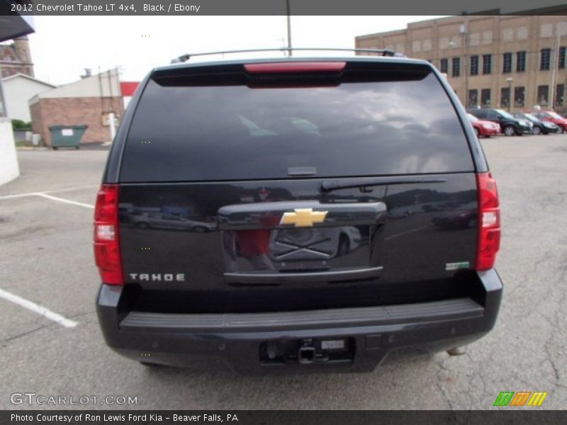 Black / Ebony 2012 Chevrolet Tahoe LT 4x4