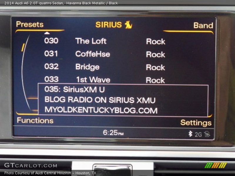 Havanna Black Metallic / Black 2014 Audi A6 2.0T quattro Sedan