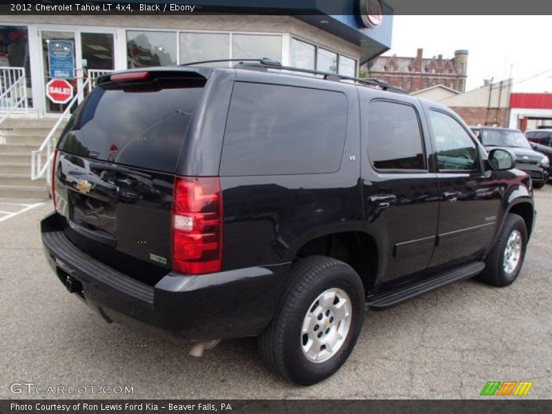 Black / Ebony 2012 Chevrolet Tahoe LT 4x4