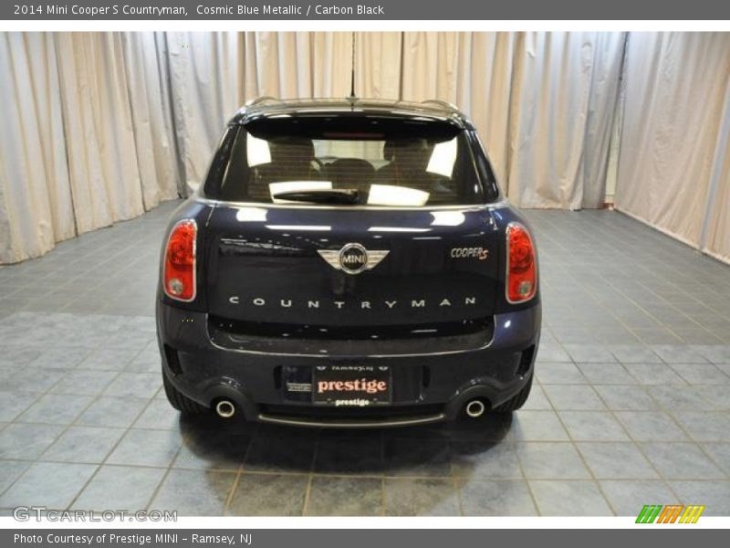 Cosmic Blue Metallic / Carbon Black 2014 Mini Cooper S Countryman