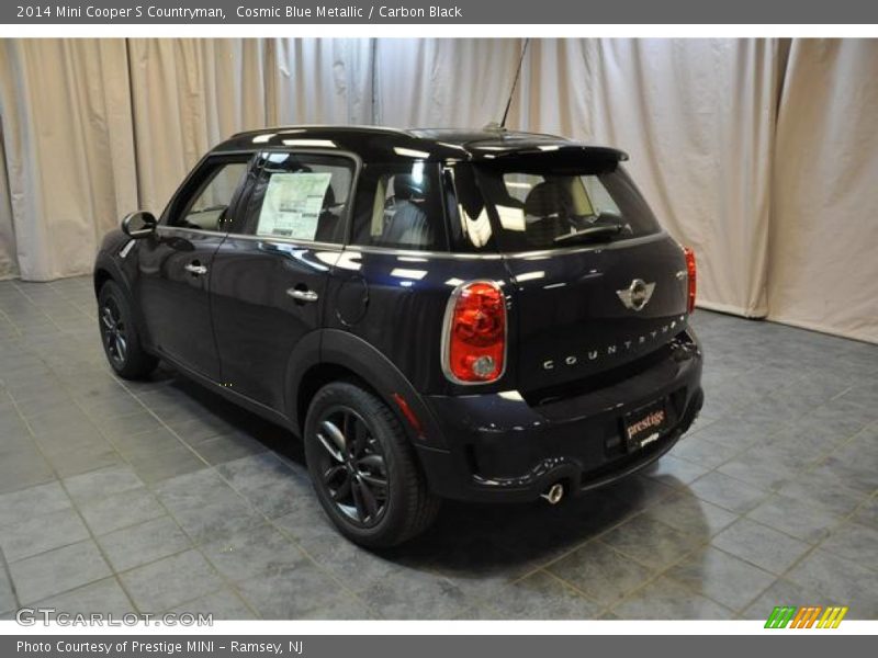 Cosmic Blue Metallic / Carbon Black 2014 Mini Cooper S Countryman