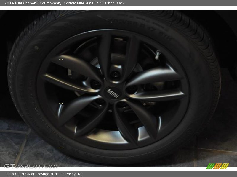 Cosmic Blue Metallic / Carbon Black 2014 Mini Cooper S Countryman