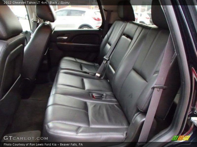 Black / Ebony 2012 Chevrolet Tahoe LT 4x4