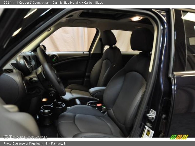 Cosmic Blue Metallic / Carbon Black 2014 Mini Cooper S Countryman