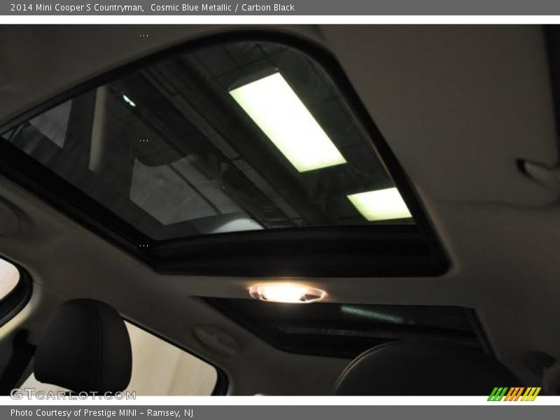 Cosmic Blue Metallic / Carbon Black 2014 Mini Cooper S Countryman