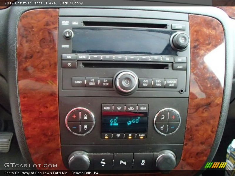 Black / Ebony 2012 Chevrolet Tahoe LT 4x4