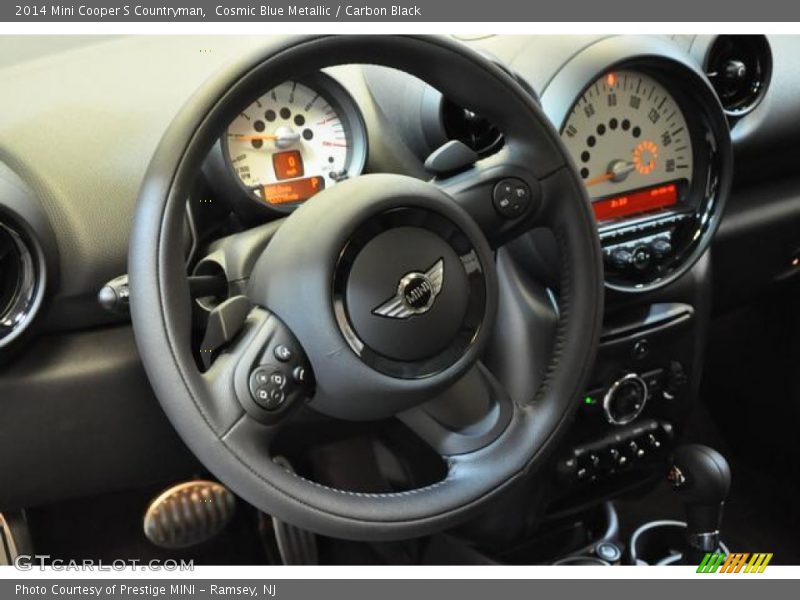 Cosmic Blue Metallic / Carbon Black 2014 Mini Cooper S Countryman
