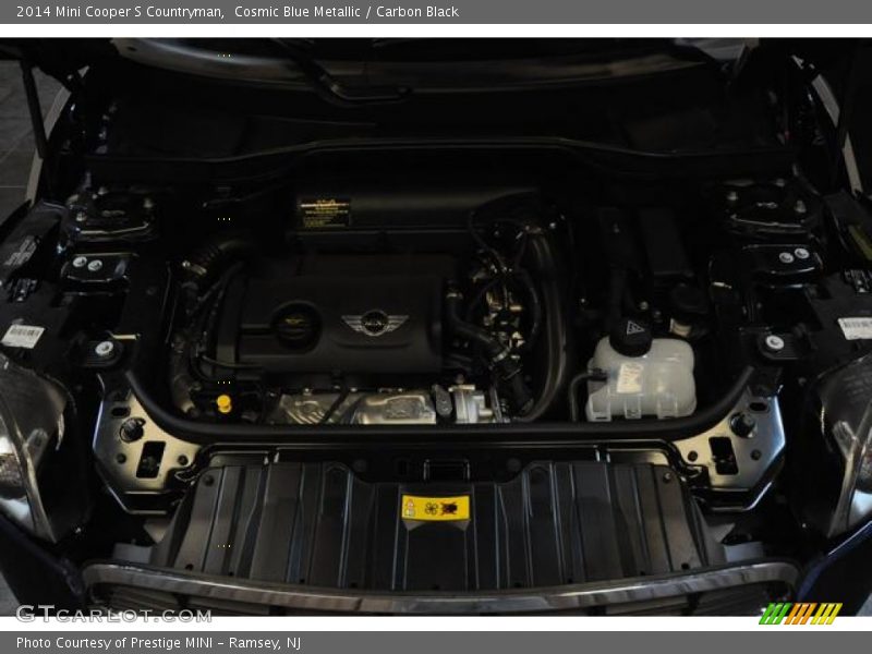 Cosmic Blue Metallic / Carbon Black 2014 Mini Cooper S Countryman