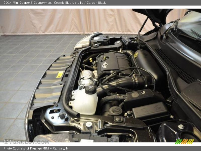 Cosmic Blue Metallic / Carbon Black 2014 Mini Cooper S Countryman